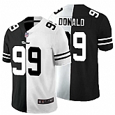 Nike Rams 99 Aaron Donald Black And White Split Vapor Untouchable Limited Jersey Dyin,baseball caps,new era cap wholesale,wholesale hats